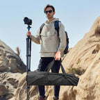 INFANZIA 35inch Sports Duffel Travel Bag, 28L Extra Large Duffel Luggage Bag with Upgrade Zipper, Water Resistant & Foldable Equipment Storage Bag for Fishing Tripod Tent Umbrella