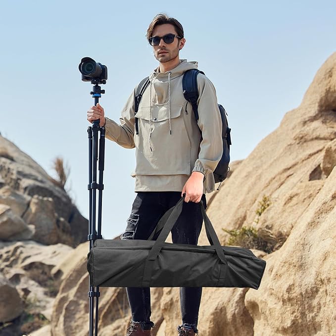 INFANZIA 35inch Sports Duffel Travel Bag, 28L Extra Large Duffel Luggage Bag with Upgrade Zipper, Water Resistant & Foldable Equipment Storage Bag for Fishing Tripod Tent Umbrella, 2PCS