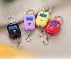 Luggage Weight Scale, 5pcs 25kg Digital Hanging Scale Portable Hook Scale Electronic LCD Travel Suitcase Luggage Bag Weight mini Scales,for Travel(Red)