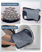 ECOHUB 4 Set /6 Set Packing Cubes for Travel Durable Suitcase Organizer Bags Set with Personalized Tag Various Sizes Travel Essentials Traveling Accessories for Luggage Machine Washable