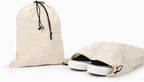 Organic Cotton Dust Proof Storage Bags for Handbags - Large Purse Storage Bags - Dust Bag Cover for Expensive Purses & Handbags - Extra-Large Cotton Drawstring Storage Bags (3 Bags - 26"x20")