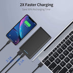 Portable Charger Power Bank 26800mah,Ultra-High Capacity Safer External Cell Phone Battery Pack,2 USB Output High Speed Charging Power bank Compatible with iPhone 16/15/14/13/12 Galaxy Android LG etc