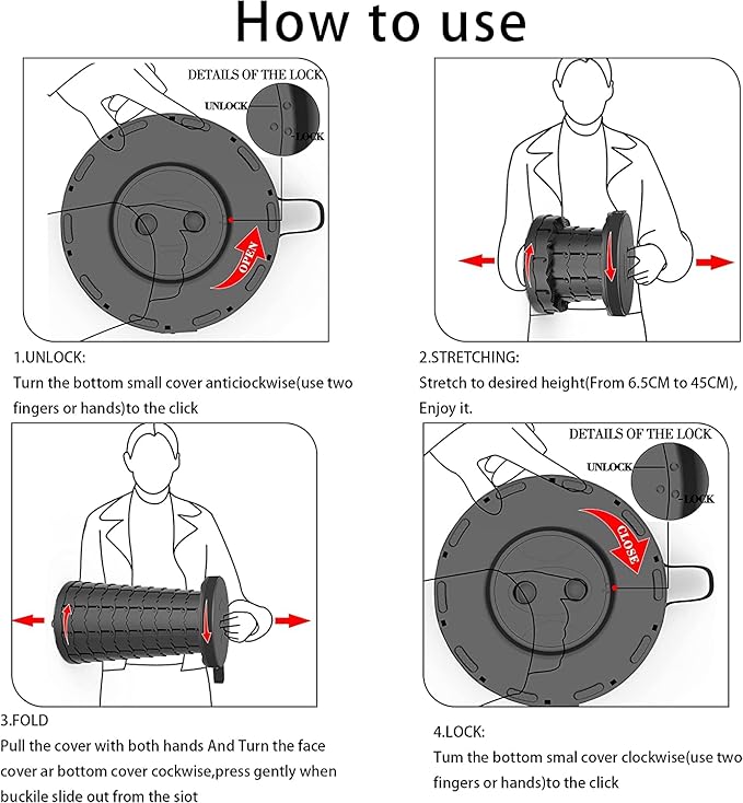 ALEVMOOM Upgraded Folding Stool with Cushion,Portable Collapsible Retractable Stool,Outdoor Chair,Yet More Sturdy Load Capacity 440lbs for Camping Garden Fishing Hiking BBQ with Carry Bag