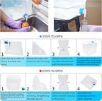 3PCS x 5.3Gal/20L, Water Storage Container, Food Safe Emergency Water Jugs with Spigot, Collapsible, BPA-Free, Portable Water Bottle Survival Kit for Camping, Hiking, Fishing, Canteen Style