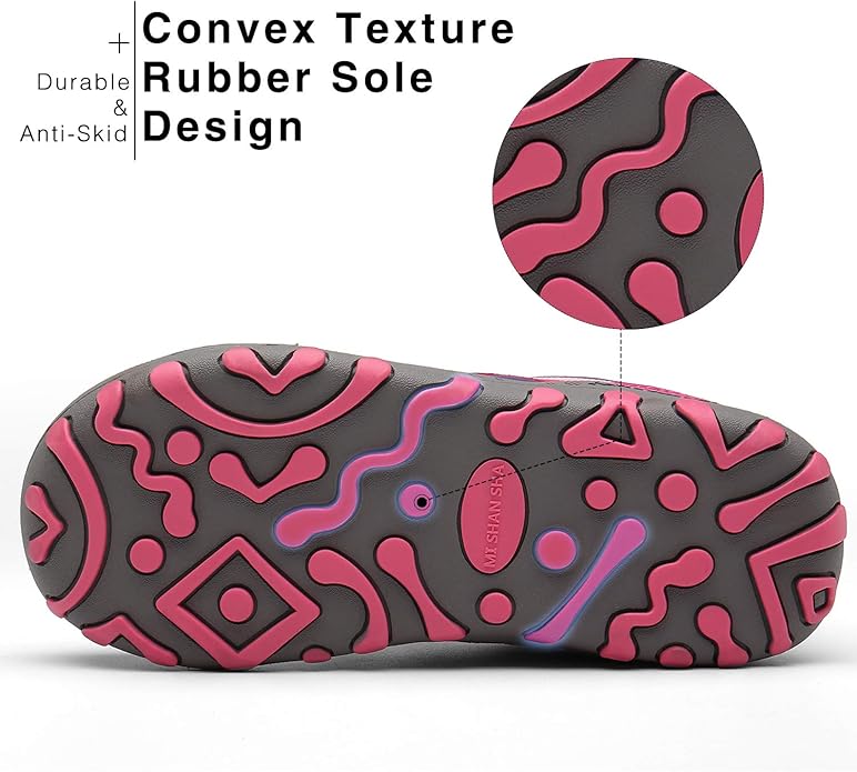 Mishansha Kids Hiking Boots Toddler Girls Boys Hiking Shoes Water-Resistant Anti-Collision Non-Slip Athletic Outdoor Trekking Boots