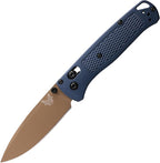 Benchmade - Bugout 535 EDC Knife with Crater Blue Grivory Handle (535FE-05)
