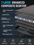 KingCamp Folding Glass Fiber Camping Table, Portable Camp Table with Adjustable Height Aluminum Legs & Carry Bag for Outdoor, Picnic, Beach, Party, Indoor, Use for 4-6 People