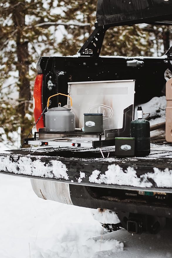 GSI Outdoors Halulite Tea Kettle, Ultralight Aluminum Camping Kettle, Durable, Fast-Boil for Backpacking, Hiking & Outdoor Cooking - 1.8 Liters