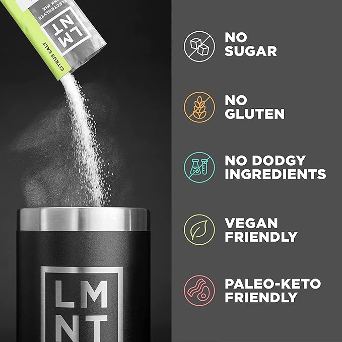 Drink LMNT Zero Sugar Electrolytes - Sample Pack | Drink Mix | 8-Count