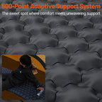 Ultralight Insulated Sleeping Pad, 5.4 R-Value, 3.2in Thickened, Withstand -20°C (-4°F), 7-Layers, Lightweight Waterproof Compact Camping Air Mattress Pad Backpacking Sleep Pad for Hiking Camping