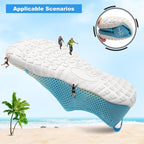 L-RUN Barefoot Water Shoes Women Mens Aqua Sock Athletic Hiking Water Sports Shoes for Swim Beach Pool Sand Diving Walking