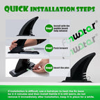 FunWater Inflatable Stand Up Paddle Board with Premium SUP Paddleboard Accessories, Anti-Slip EVA Deck, 11'/10'6'' Paddle Boards for Adults & Youth of All Skill Levels