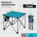 Upgraded Padded Camping Stool with Storage Bag 18 Inch Oversized Folding Foot Rest Portable Heavy Duty Camp Stool Supports 450LBS with 4 Reinforced Steel Tubes for Outdoor Hiking Fishing Lawn Travel