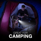 Energizer Vision HD+ LED Headlamp, Water Resistant Bright Headlamp with Digital Focus, Camping Gear and Emergency Light, Batteries Included, Pack of 1