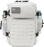 QT&QY 25L/45L Military Tactical Backpack For Men Molle Daypack 3 Day Bug Out Bag Hiking Rucksack With Bottle Holder