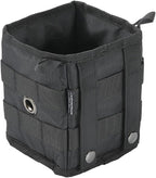 camping moon Storage Box Accessory Small Gear Organizer XS Black BG-1212BK (Black)