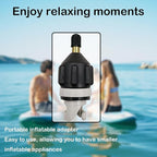 3pcs Sup Paddle Board Inflator Air Pump Adapter Adaptor Attachments for Inflatables Kayaks Boats Stand Up Paddleboard Valve Connector Accessories