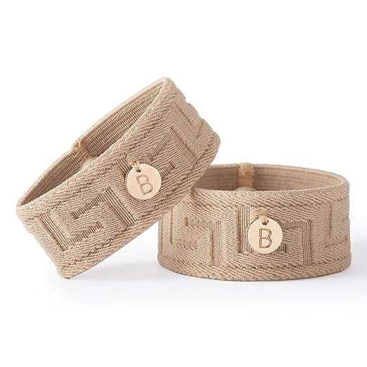 Blisslets Acupressure Relief Band - Ana Duo (Medium) - Motion Sickness Bands and Nausea Relief for Pregnant Women | Travel, Pregnancy, Cruise