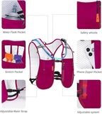 ECOHUB Running Hydration Vest Backpack,Lightweight Breathable Pack with 2L Water Bladder Bag Daypack for Hiking Trail Running Cycling Race Marathon for Women Men