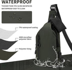 Waterproof Clear Bag for Stadium Events, Women's Crossbody Clear Sling Bag with Coin Wallet, Shoulder Bag for Daily Use