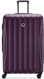 DELSEY PARIS Helium Aero Hardside Expandable Luggage with Spinner Wheels, Plum, 2-Piece Set (21/28)