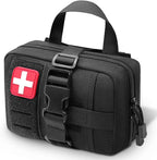 Upgrade Molle Rip Away Ifak Pouch, Tactical Small Belt First Aid Pouch Medical Utility EMT Pouch Only