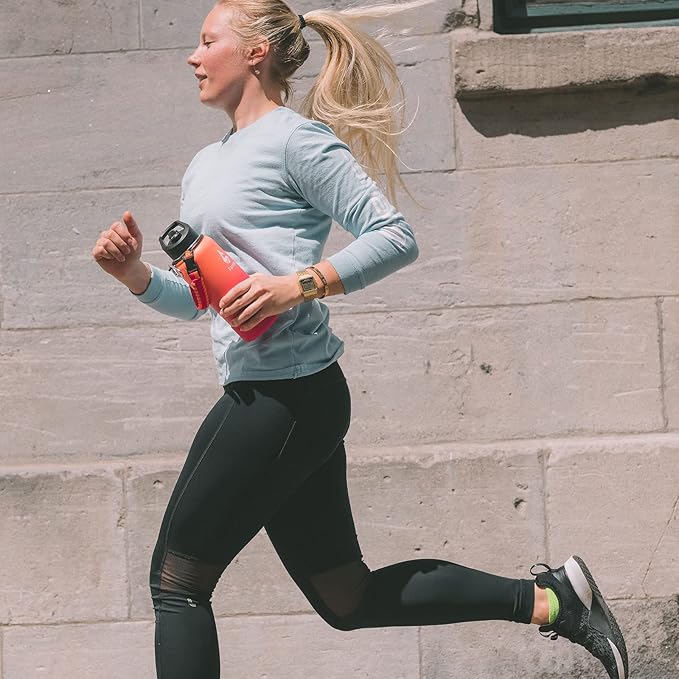 Farsea Insulated Water Bottle With Paracord Handle, Protective Boot and 2 Lids (Straw Lid & Spout Lid), Stainless Steel Water Bottle Wide Mouth, Double Wall Sweat-Proof BPA-Free, 40 oz