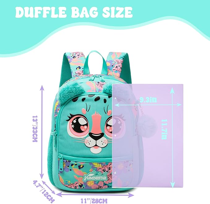 Kids Carry On Luggage with Wheels Softside Kids Suitcase for Girls Airline Approved & Girls Multi-function Carry Bag 4pcs Set