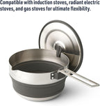 Sea to Summit Detour Stainless Steel Collapsible Pouring Pot, 1.8 Liters