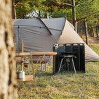 OLG Camp Stove Windscreen 23.6 inch Camping Shield (Tinplate) Wind Screen for Stoves