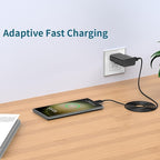 Type C Charger Fast Charging, Android Phone Charger with 8FT USB Type C Cable for Samsung Galaxy S23/S23 Ultra/S22/S21/S20/S20+/S10/S10+/S10e/S9/S9+/S8/S8Plus/Edge/Active/Note 8/9/10/20-Black