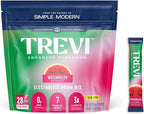 TREVI™ Sugar Free Electrolytes - Drink Mix Hydration Powder Packets - 28 Count - Watermelon
