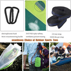 Camping Hammock with Mosquito Net and Rain Fly - Travel Hammock Bug Net - Hammock Tent for Outdoor Hiking Backpacking Travel Camping Accessories and Camping Gear…