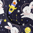 AILONEN Pink Lovely Rabbit Sleeping Bag for Girls Kids Adults,Warm and Cool Weather,Lightweight,Waterproof Backpacking,Cartoon Flowers Printed Bunny Sleeping Bag for Camping