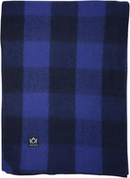 Arcturus Plaid Wool Blankets - 4.5lbs Warm, Heavy, Washable, Large | Great for Camping, Outdoors, Sporting Events, or Home