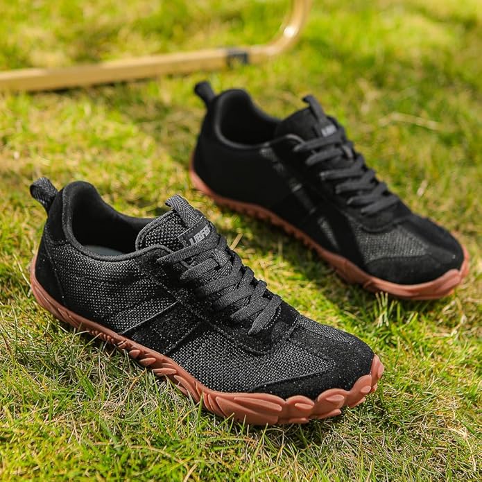 UBFEN Sneakers Barefoot Shoes for Womens Mens Minimalist Trail Running Hiking Comfortable Walking