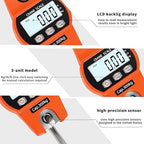 Hanging Scale 660lb/300kg - High-Accuracy Crane Scale with Aluminum Frame and LCD Display. Functions as Fishing Scale and Luggage Scale. for Farm, Hunting, Fitness, and Travel Weighing