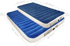 SoundAsleep Products Camping Series Air Mattress Includes Eco-Friendly PVC - Included Rechargeable Air Pump - Twin Size