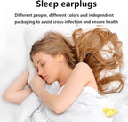 Ear Plugs, 8 Pairs Reusable Earplugs for Sleeping Noise Cancelling Waterproof Noise Reduction Earplugs for Sleeping, Swimming, Snoring, Concerts, Work, Noisy Places