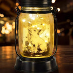 kyoryuger Pig Gifts for Women/Men Pig Lovers Solar Lantern Mom Birthday, Mothers Day, Solar Garden Decoration Outside for Yard, Patio,Backyard,Porch, Torches