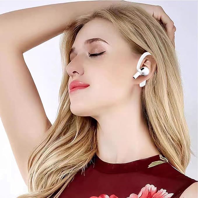 Magnetic Anti-Lost Straps Compatible with AirPods 1st to 4th Generation and AirPods Pro 1st to 4th Generation, with 2 Additional Pairs of Ear Hooks (Black Grey)