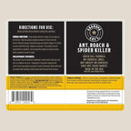 Grandpa Gus's Natural Ant Roach Spider Killer Spray, Fast-Acting Plant-Based Insect Control, Safe for Kids Pets, Indoor Outdoor Use, Non-Greasy, Fresh Scent, 16 fl oz