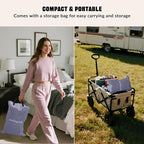 Queen Air Mattress with Portable Air Pump (2000mA) and 2 Inflatable Pillows, 19" High Self-Inflation Inflatable Mattress, Comfortable Blow up Mattress, Air Bed for Camping, Home and Guest