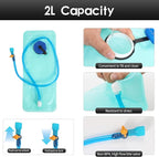 WOLT Hydration Backpack 18L Hiking Water Backpack with 2L Water Bladder for Men Women, Hydration Pack for Running Cycling Biking and Climbing