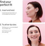Loop Quiet 2 Ear Plugs – Ultra-Comfy Reusable Noise-Reducing Earplugs for Sleep, Deep Focus, Travel, Noise Sensitivity | Flexible Hearing Protection | Customizable Fit | 24dB (SNR) Noise Reductio