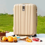 Hanke 20/29 Inch Carry On Luggage Sets 2 Piece Hard Shell Suitcases with Spinner Wheels Extra Large Travel Luggage Rolling Suitcase for Travel Nestable Storage（Cuba Sand）