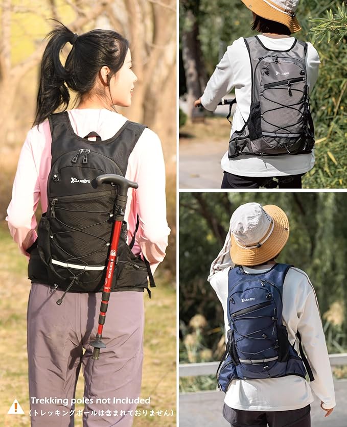 TRIWONDER Hydration Backpack Lightweight Water Pack for Men Women Hydration Pack for Cycling, Running, Hiking and Biking