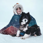 zzlamb Camping Blanket, Outdoor Lightweight Travel Blanket Puffy Portable Down Alternative, Windproof Warm Cloak with Snaps, Cozy Quilt Backpacking Picnic RV Plane Car Hammock Beach Climbing