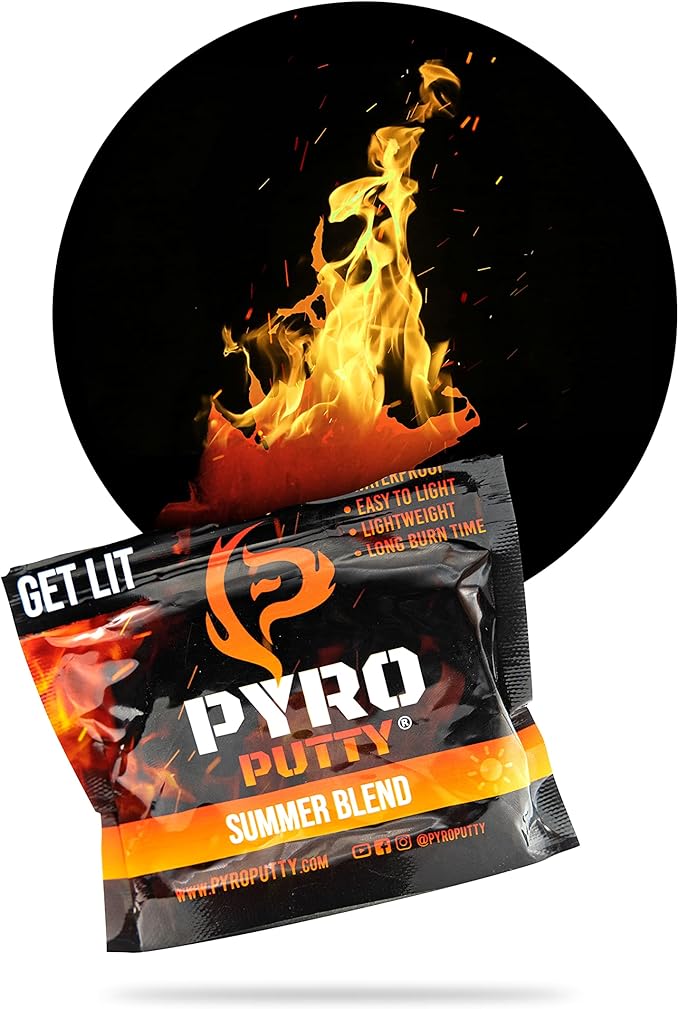 Phone Skope Pyro Putty: Waterproof Survival Fire Starter for Emergency Preparedness, Fire Starters for Campfires - Survival Gear and Supplies