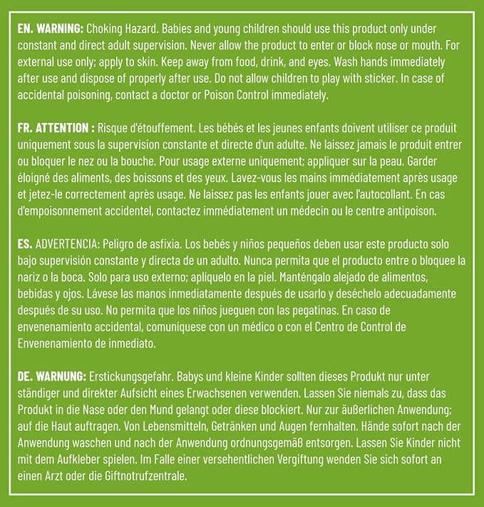 NATPAT Magic Patch Itch Relief Stickers - Insect Bite Patch for Mosquitos, Ticks, Midges, Sandflies, and Bed Bug Bites - Buzzpatch - 32 Count